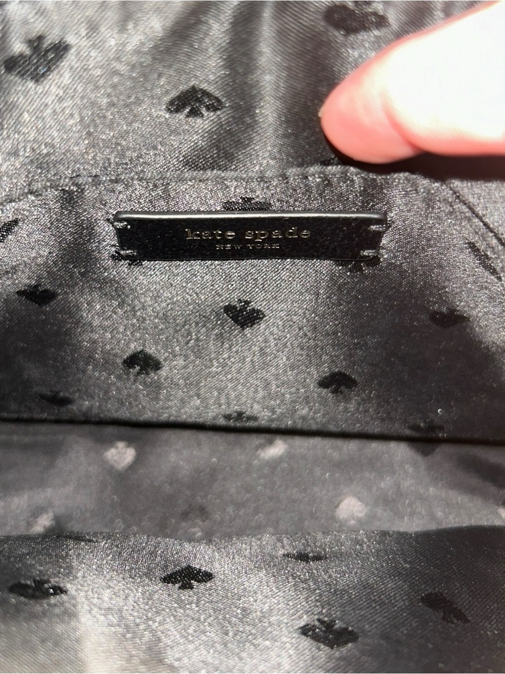 kate spade Black Pebbled Leather Crossbody Bag - Picture 7 of 7